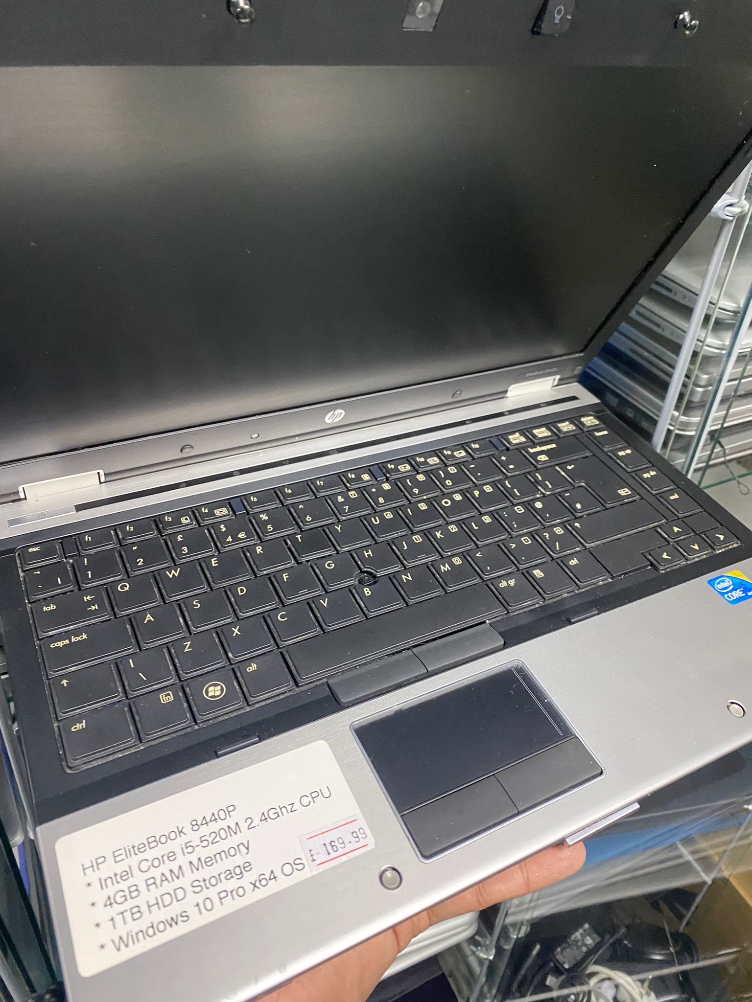 Laptop hp elitebook 8440p deals